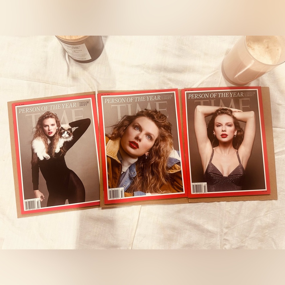 All 3 New Taylor Swift TIME Magazine Bundle